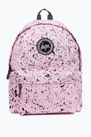 Hype Baby Pink With Black Speckle Backpack School Bag