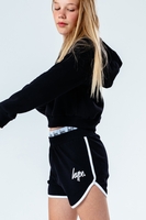 HYPE BLACK KIDS RUNNER SHORTS