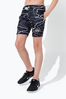 Hype Black Line Camo Kids Shorts Size 9-10
