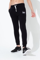 Hype Black Script Kids Joggers Size 9-10