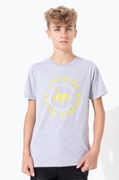 Hype Charcoal Cog Kids Grey T-Shirt Size 15Y