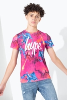 Hype Dragons Kids Multi T-Shirt Size 13