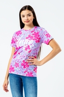 HYPE FLORAL PRINT KIDS T-SHIRT