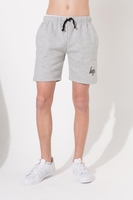 Hype Grey Script Kids Shorts Size 5-6