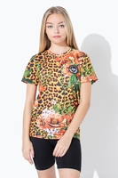 Hype Jungle 23 Kids Multi T-Shirt Size 11-12
