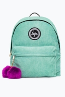 Hype Mint Corduroy Backpack School Bag