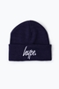 Hype Navy Script Beanie