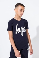 HYPE NAVY SCRIPT KIDS T-SHIRT