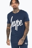 Hype Navy Script Mens T-Shirt Size 4XL