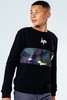 Hype Neon Camo Kids Crew Neck Size 5/6Y