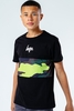 Hype Neon Camo Kids Khaki T-Shirt Size 5/6Y