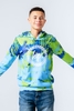HYPE NEON SPRAY KIDS PULLOVER HOODIE