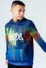 Hype Ocean Drips Kids Multi Pullover Hoodie Size 13