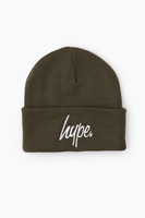 Hype Olive Script Beanie