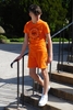 Hype Orange Cog Kids Orange/black Shorts Size 5/6Y