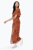 Hype Orange Leopard Women