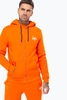 Hype Orange Mini Script Mens Orange/white Zip Hoodie Size Medium