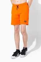 Hype Orange Script Kids Shorts Size 14Y