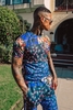 Hype Patchwork Mens Multi T-Shirt Size Large