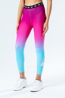 HYPE RASPBERRY FADE KIDS LEGGINGS