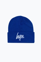 HYPE ROYAL BLUE SCRIPT KIDS BEANIE
