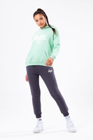 HYPE SAGE HOODIE AND CHARCOAL KIDS JOGGER SET