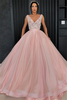 Charming Appliques V-Neck Sleeveless Prom Dress