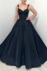 Chic Sweetheart Aline Evening Dress Lace Appliques Straps Formal Dress for Women