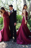 Elegant Halter Mermaid Lace Prom Dress With Lace