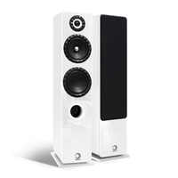 Elipson Prestige Facet 14F Floorstanding Speakers in White - Pair