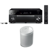Yamaha RXA1080 7.2 Ch AV Receiver with MusicCast 20 Wireless Speaker - White