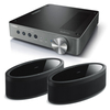 Yamaha WXA-50 Wireless Amplifier with 2x MusicCast 50 Wireless Speakers - Black