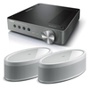 Yamaha WXA-50 Wireless Amplifier with 2x MusicCast 50 Wireless Speakers - White