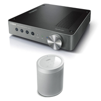Yamaha WXA-50 Wireless Amplifier with MusicCast 20 Wireless Speaker - White
