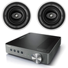 Yamaha WXA-50 Wireless Streaming Amplifier 2 x KEF Ci200CR High Quality Ceiling Speakers