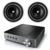Yamaha WXA-50 Wireless Streaming Amplifier with 2 x KEF Ci200QR In-Ceiling 2-way Speakers