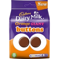 Cadbury Dairy Milk Orange Giant Buttons Bag 110g