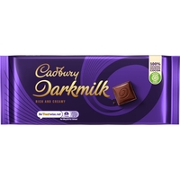 Cadbury Darkmilk Chocolate Bar 150g