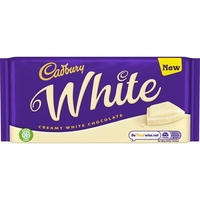 Cadbury White Chocolate Bar 180g