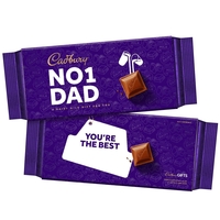 Dairy Milk No.1 Dad Chocolate Bar (180g)