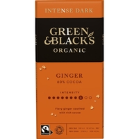 GB Organic Ginger 90g Bar (Box of 15)