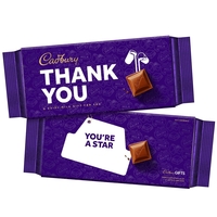 Thank You Dairy Milk Chocolate Bar (180g)