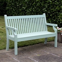 2 Seater Zero Maintenance Bench - Duck Egg Green