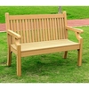 2 Seater Zero Maintenance Bench - Teak