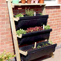 4 Tier Lean-To Ladder Allotment