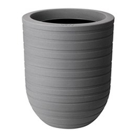 43cm Allure Ribbon High Pot - Mineral Clay Colour x 2