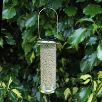 900g Sunflower Heart Seed Bag and Deluxe Sunflower Seed Feeder Combo