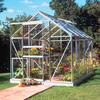 Aluminium Popular Greenhouse & Base - 6