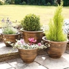 Antique Bronze Planters