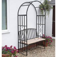 Arch,  Bench & Cushion